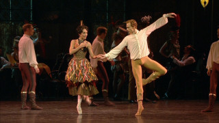 Couple dance pose stage man - a white shirt free wallpaper