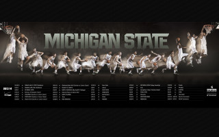 Michigan state white dresses dancing - a line free wallpaper