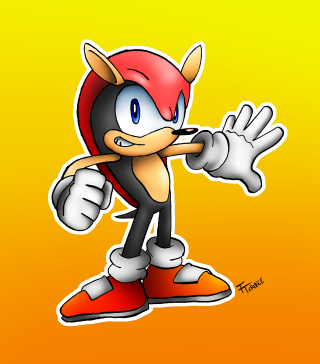 Cartoon character red hat red 3 - a cigarette free wallpaper for tablet