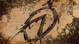 Grungy letter q bird back - rtx free wallpaper for desktop