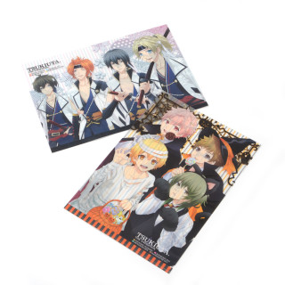 Notebooks anime characters white surface - free seasons wallpaper for tablet