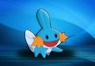 Cartoon character smile fish back - epsylon point free wallpaper