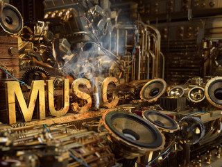 Musical instruments speakers room music - the top free wallpaper