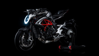 Motorcycle red accents 3d render - red accent free wallpaper