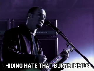 Man playing guitar microphone stand 3 - altermodern free wallpaper