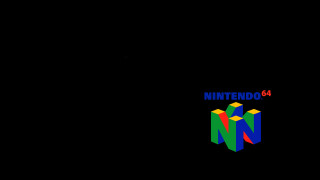 Black background colorful logo nintendo - a colorful logo free wallpaper