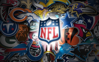 Nfl logos wall football center - charles alston free wallpaper