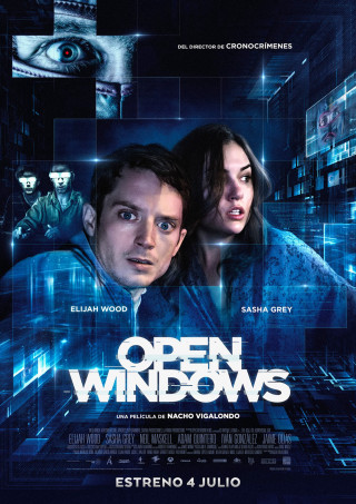 Open windows movie poster cyberpunk - new objectivity free wallpaper for mobile