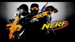 Men guns nerf logo black - vector free wallpaper