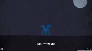 Dark moon night sky blue - dark soul free wallpaper