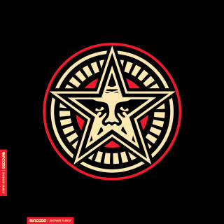 Star face black background red - altichiero free wallpaper for tablet