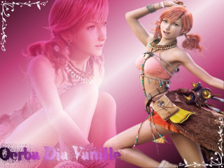 Woman pink hair necklace monkey - visual art free wallpaper for desktop