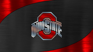 Ohio state red black silver - a silver free wallpaper for desktop