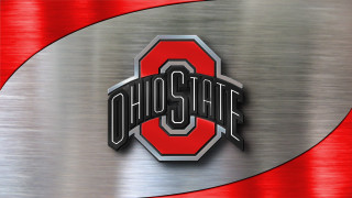 Metal sign ohio red black - cleve gray free wallpaper