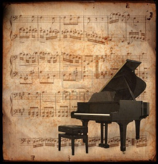 Piano stool sheet music background - daphne mcclure free wallpaper for tablet