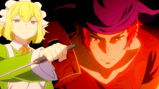 Anime characters sword hat coat - two anime character one free wallpaper