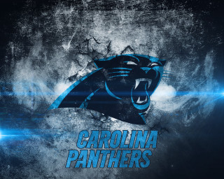 Carolina panther blue black background - a wallpaper free wallpaper for desktop