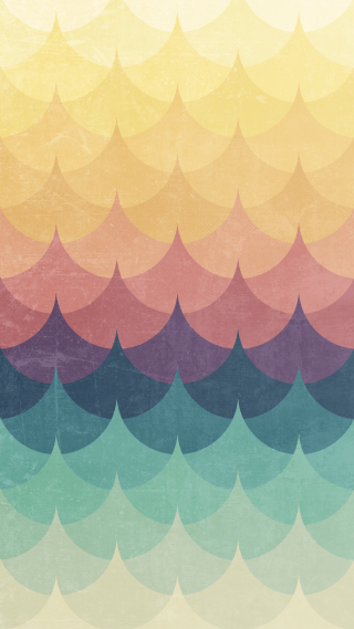 Colorful wave pattern grungy pastel - a wallpaper background free wallpaper for mobile