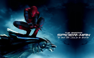 Spider man fish sky clouds - the background and a man free wallpaper