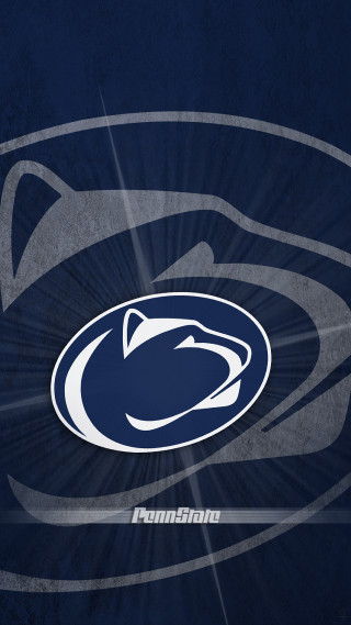 Penn state logo blue sunburst - the bottom free wallpaper