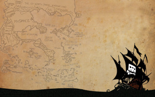 Pirate ship map background map - fantasy art free wallpaper