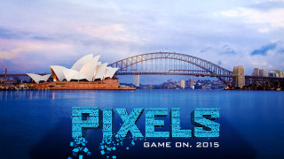 Bridge building water pixels background - anson maddock free wallpaper