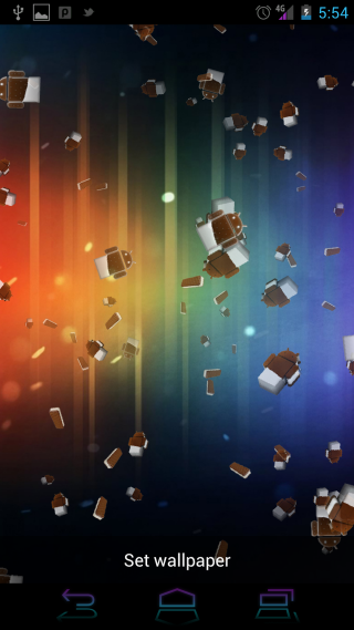 Colorful background flying boxes rainbow - a rainbow background free wallpaper for mobile