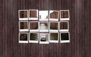 Boat canal buildings collage wooden - adobe lightroom free wallpaper