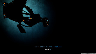 Motorcycle glow silhouette blue light - back end free wallpaper