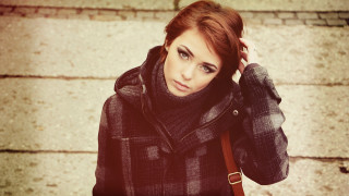 Woman coat serious look hands - claire falkenstein free wallpaper for desktop