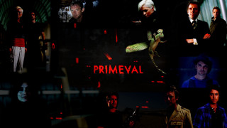 Primeval collage people lizard dark - david imms free wallpaper for desktop