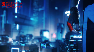 Person standing city night futuristic - unreal free wallpaper