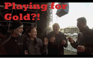 Group people standing text overlay - a text overlay free wallpaper