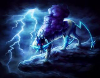Horse lightning cloud background bolt - thunderstorm free wallpaper