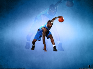Man jumping basketball air hands - his hand and a basketball free wallpaper for desktop