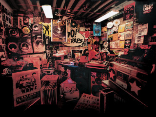 Records posters room floor music - altichiero free wallpaper