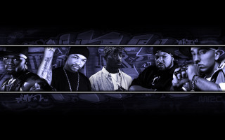 Men graffiti wall widescreen hooded - widescreen free wallpaper