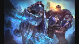 Man armor giant iceberg fantasy - a man in armor free wallpaper