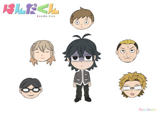 Cartoon characters expressions faces group - a group of cartoon characters free wallpaper