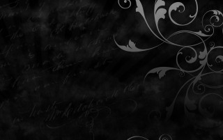 Black white photo swirly design - gothic art free wallpaper for desktop