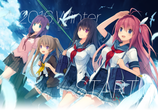 Girls school uniforms blue sky 2 - school uniform free wallpaper for desktop