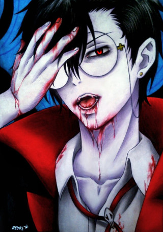 Man blood face hands painting - blood free wallpaper for mobile