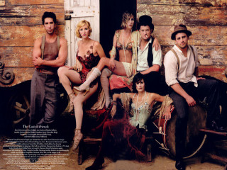 Group bench building door way - a bench in front free wallpaper