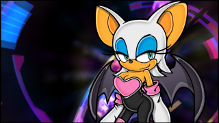 Cartoon character heart bat hand - cicely free wallpaper