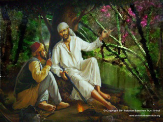 Jesus man tree stump woods - bholekar srihari free wallpaper