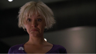 Surprised woman dark room ceiling - a dark room free wallpaper