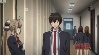 Man suit tie hallway people - a hallway free wallpaper