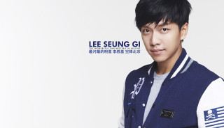 Lee seung gi blue jacket - a blue jacket free wallpaper