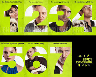 Seven psychopaths movie poster actors - the film free wallpaper