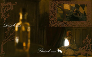 Woman sitting floor wine bottle 2 - a floor next free wallpaper